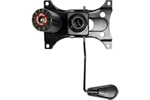 HYEJDRV 300LBs Office Chair Tilt Control Mechanism Replacement Parts(Not Standard/Universal Size),W/ 5.9" × 8.6" Mounting Holes Chair Base Heavy Duty Plate Swivel Tilt Control Seat Mechanism