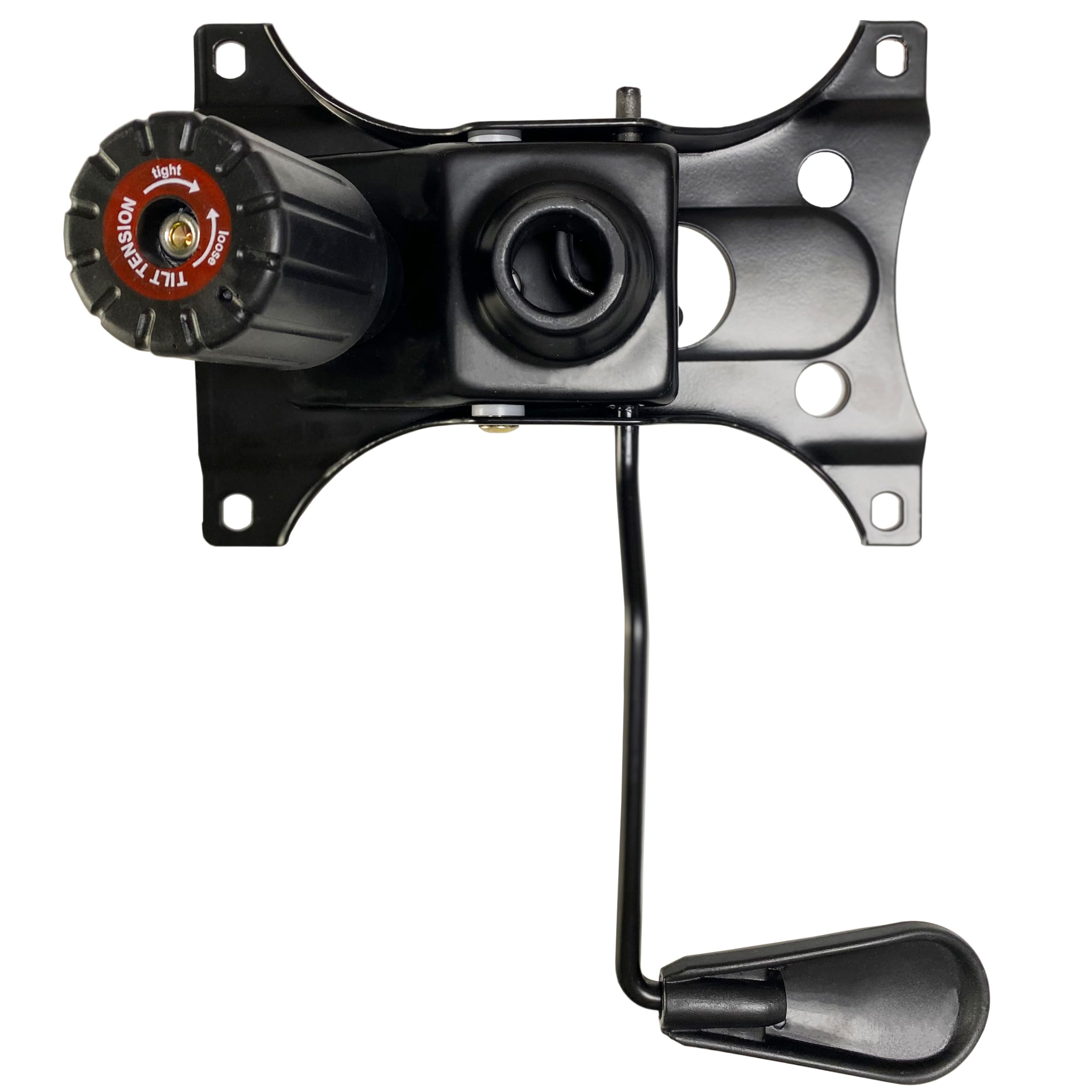 Photo 1 of HYEJDRV 300LBs Office Chair Tilt Control Mechanism Replacement Parts(Not Standard/Universal Size),W/ 5.9" × 8.6" Mounting Holes Chair Base Heavy Duty Plate Swivel Tilt Control Seat Mechanism