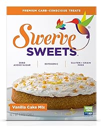 Swerve Sweets, Vanilla Cake Mix, 11.4 ounces