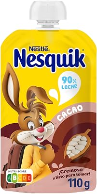 NESTLÉ NESQUIK Saco de Cacau, para crianças a partir dos 3 anos, saco de 110g