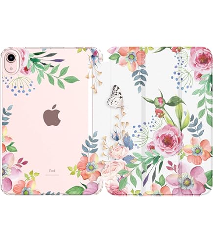 4UBonLife Custodia per iPad 6a /5a Generazione 9,7 Pollici 2018/2017, Cover Protettiva Rigida