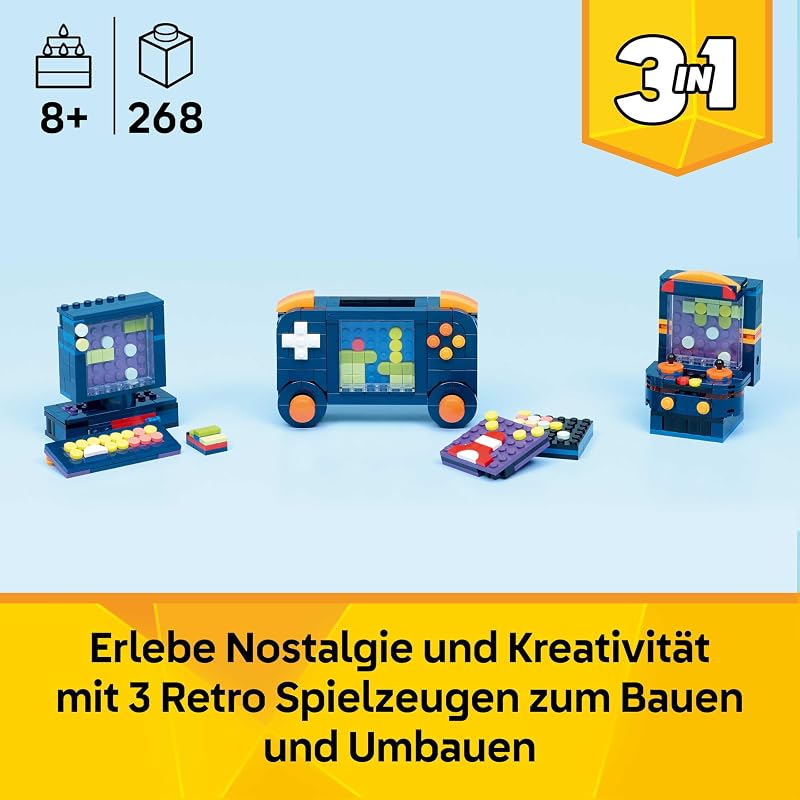 Creator 3in1 Retro-Spielkonsole 31380