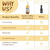 The Skinny Food Co Bonfire Toffee Syrup Zero Calorie 1L Vegan Sugar Free view 5