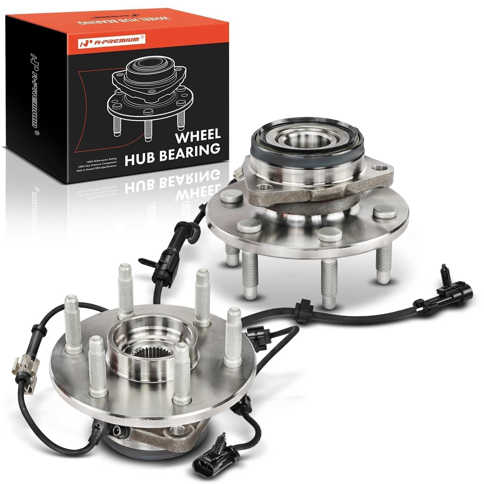 2 Front Wheel Hub And Bearing Fits Dodge 97-04 Dakota 98-03 - View #7