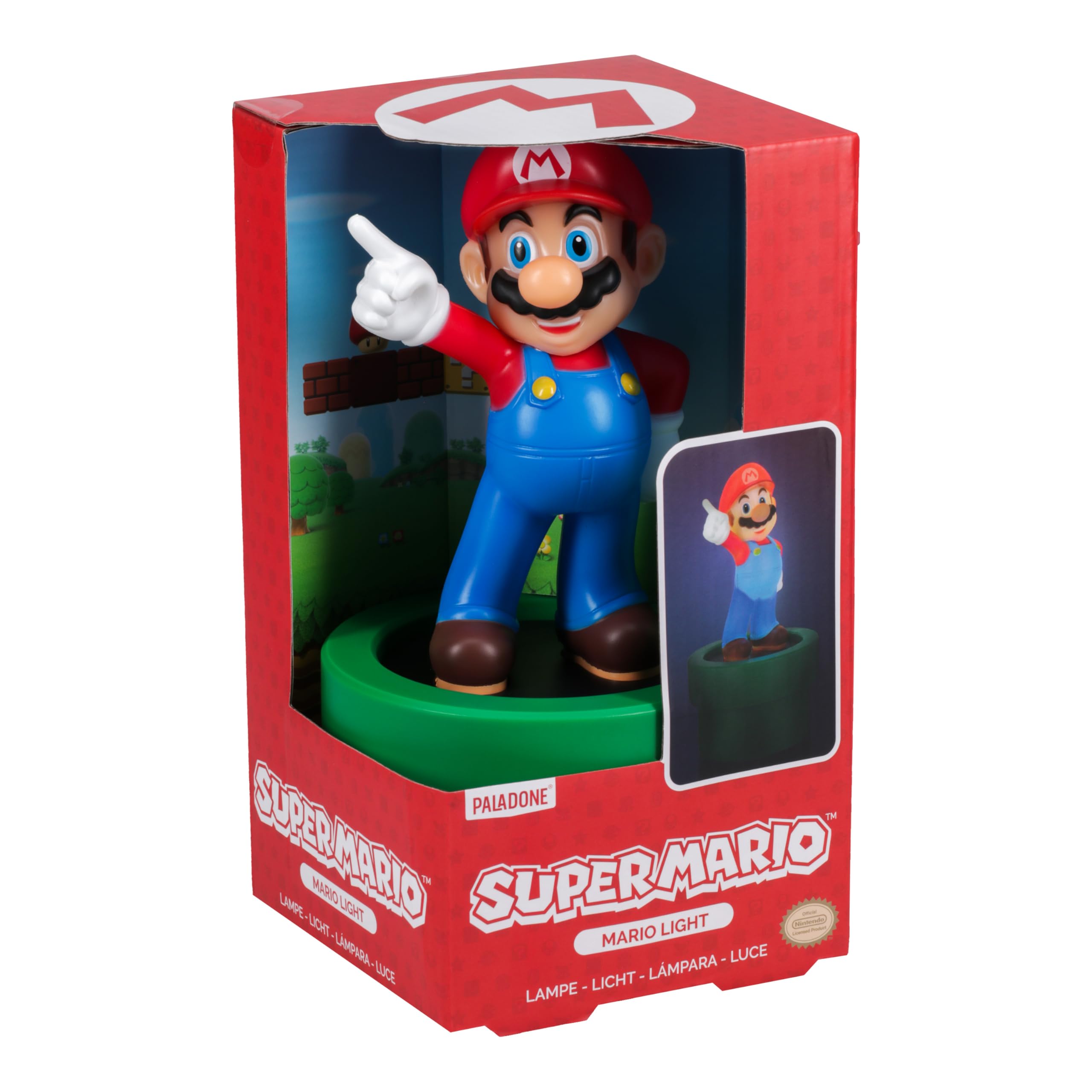 Super Mario Figure Light - Officially Licensed