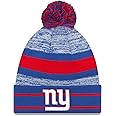 New Era Unisex-Adult NFL Official Sport Knit Classic Cuffed Knit Pom Beanie Hat
