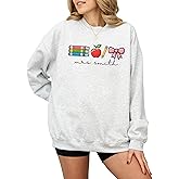 CUSTOM Unisex Teacher Last Name Sweatshirt and Hoodie, Cute Personalized Gift for Teacher Appreciation UNISEX