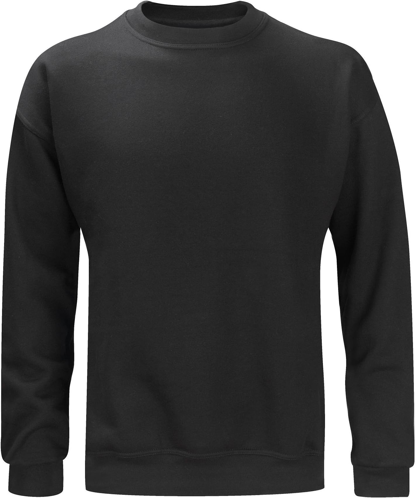 Fastrack SWS340 Elbrus XXXXL Sweat Shirt - Black