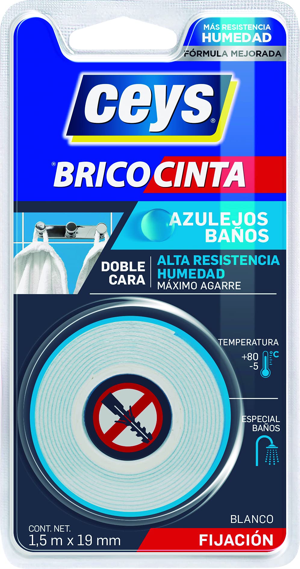 BRICOCINTA AZULEJOS Y BAÑOS Rollo 1,5M
