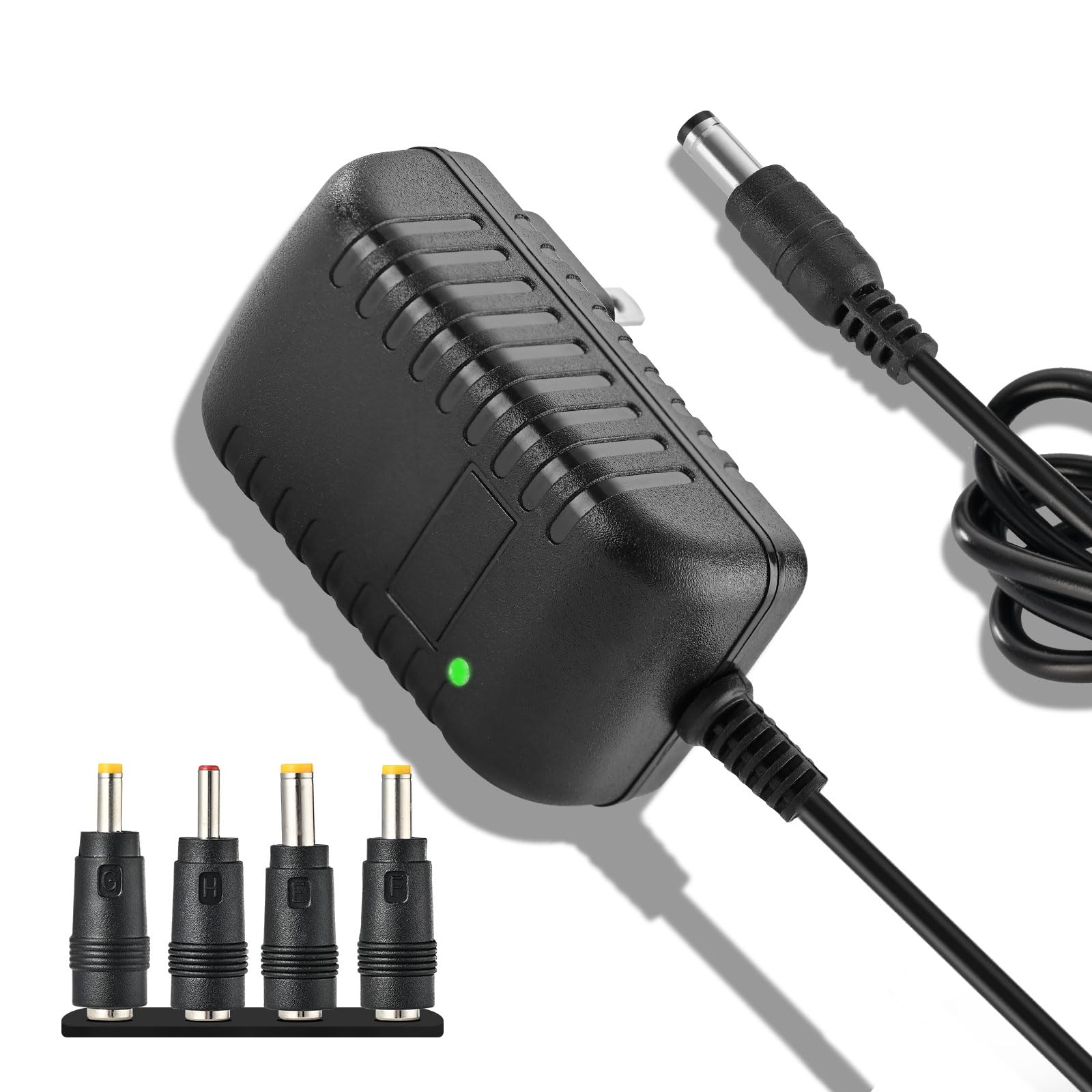 Photo 1 of 16.8V 1A Massage Gun Charger Replacement 16.8V 0.8A 1A AC DC Power Supply for Massage Gun Power Supply Cord Cable - 59inch/1.5m