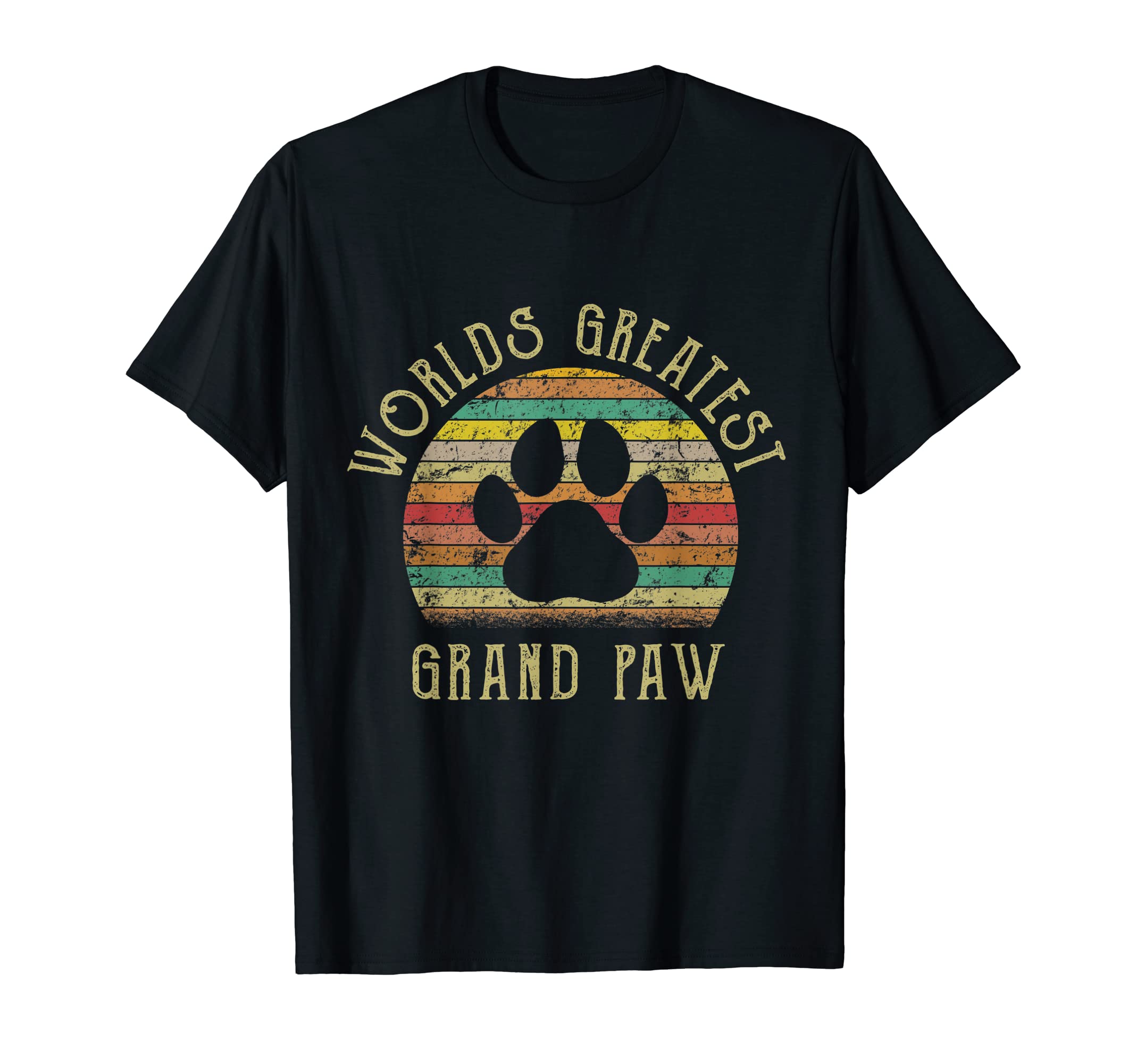 Grand Paw Dog Lover Grandpaw father's day T-Shirt