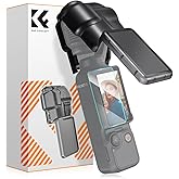 K&F CONCEPT Pocket 3 Protective Case Cover for DJI Osmo Pocket 3 / Xtra Muse, Plastic Gimbal Protector Lens Screen Protector 