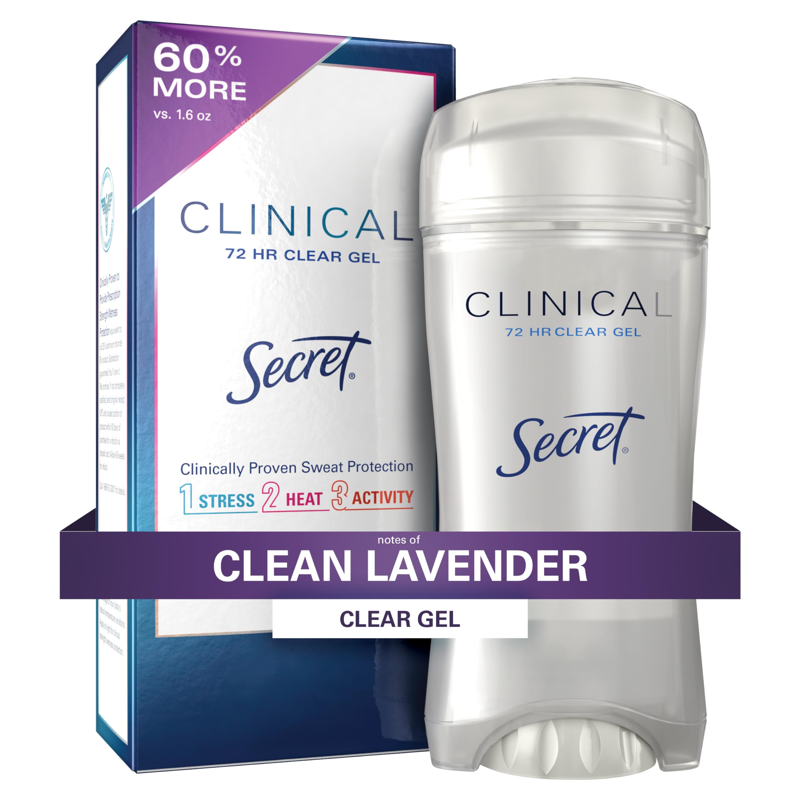 Secret Clinical Strength Antiperspirant Deodorant for Women Clean