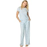 PJ Salvage womens [Amazon Exclusive] Airy Waffle Pajama 2-piece Pj Set