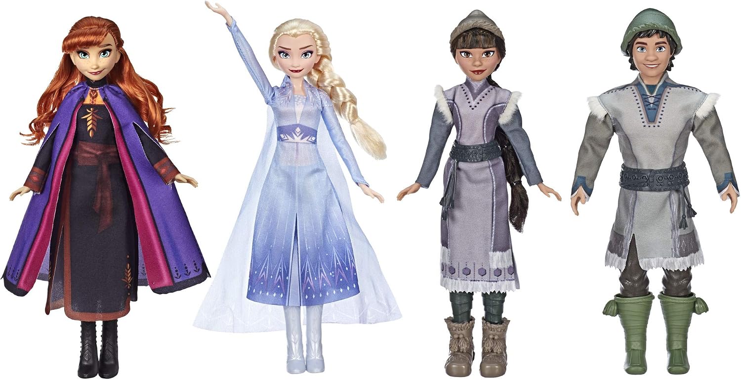 Disney Frozen 2 Forest Expedition Fashion Doll Playset with Anna, Elsa, Ryder & Honeymaren - Walmart Exclusive