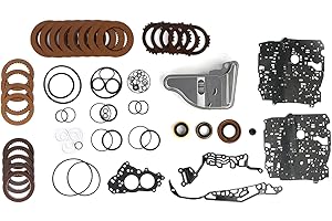 INGKAN 4T65E Transmission Master Rebuild Overhaul Kit Fits for 97-11 Buick Allure/LaCrosse/Regal, 97-08 Chevy Lumina/Uplander