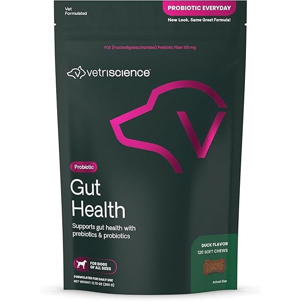 VETRISCIENCE GUT HEALTH CHEWS, PROBIOTIC EVERYDAY DIGESTIVE SUPPLEMENT...