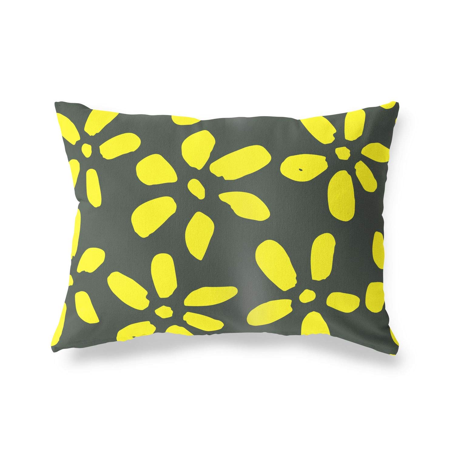 BonaMaison Decorative Cushion Cover, Neon Yellow-Fume Throw Pillow Covers, Home Decorative Pillowcases for Livingroom, Sofa, Bedroom, Size: 45X60 Cm - Designed and Manufactured in Turkey
