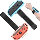 [𝐅𝐨𝐫 𝐒𝐰𝐢𝐭𝐜𝐡 𝟐/𝟏]- Wristbands for Just Dance 2026/2025 for Nintendo Switch 2/1 for Zumba Burn it Up, 2 Pack Wrist S