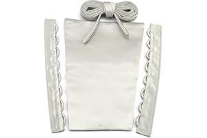 LHZHLE Corset Kit Zipper Replacement Adjustable Satin Corset Back Kit Lace Up for Wedding Dress Prom Dress