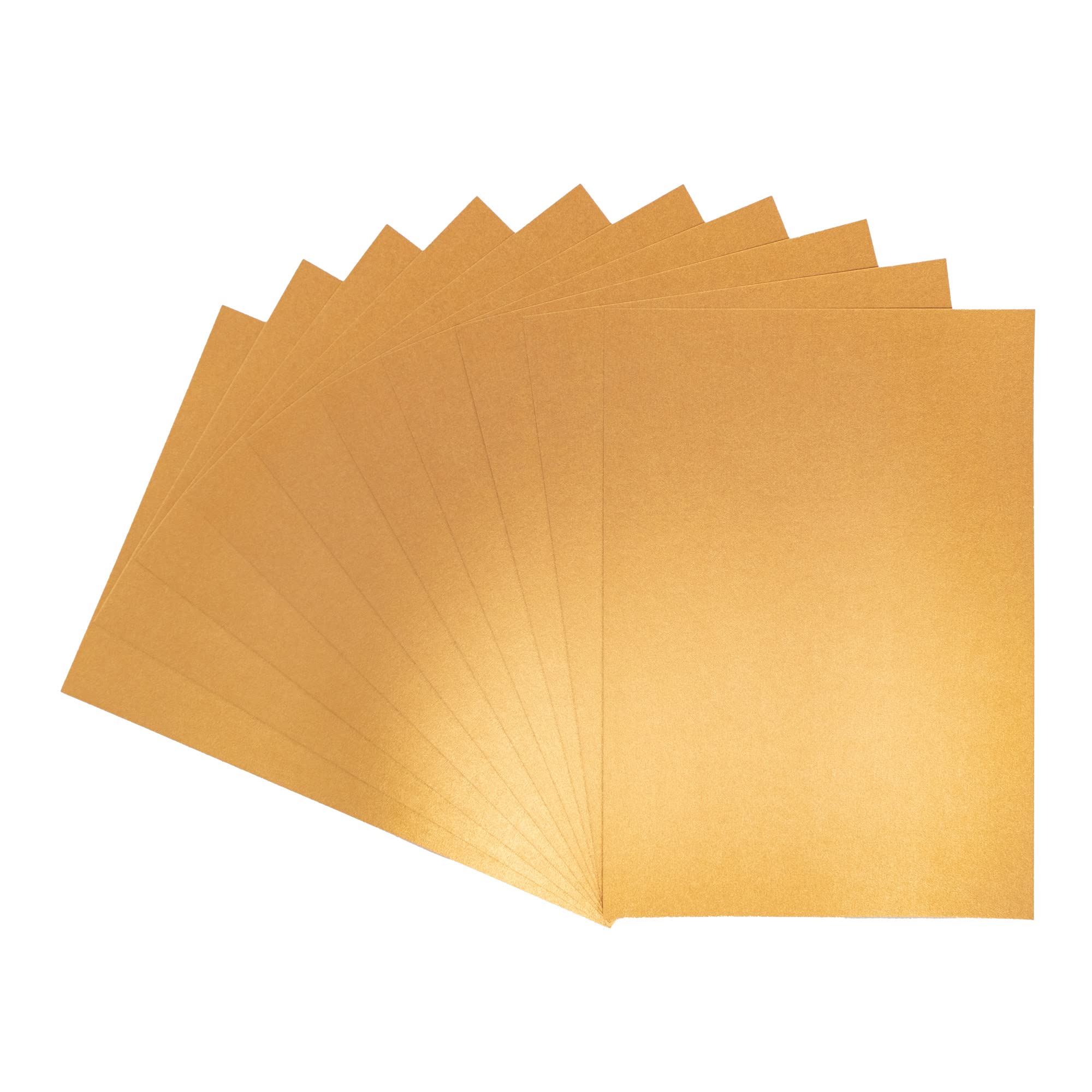 Centura Metallic Single Colour 10 Sheet Pack-Copper, Cardstock, 34.4 x 22.5 x 0.5 cm, CPM10-COPP