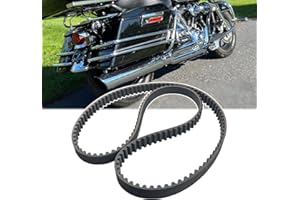 GYUPTRK Rear Drive Belt 139T 1-1/8" Fit for Harley Davidson Electra Glide FLHT Ultra FLTR Road Glide FLHR Road King 2004-2006 Replace 40024-04 1204-0063