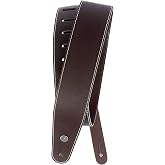 D'Addario Accessories Leather Guitar Strap