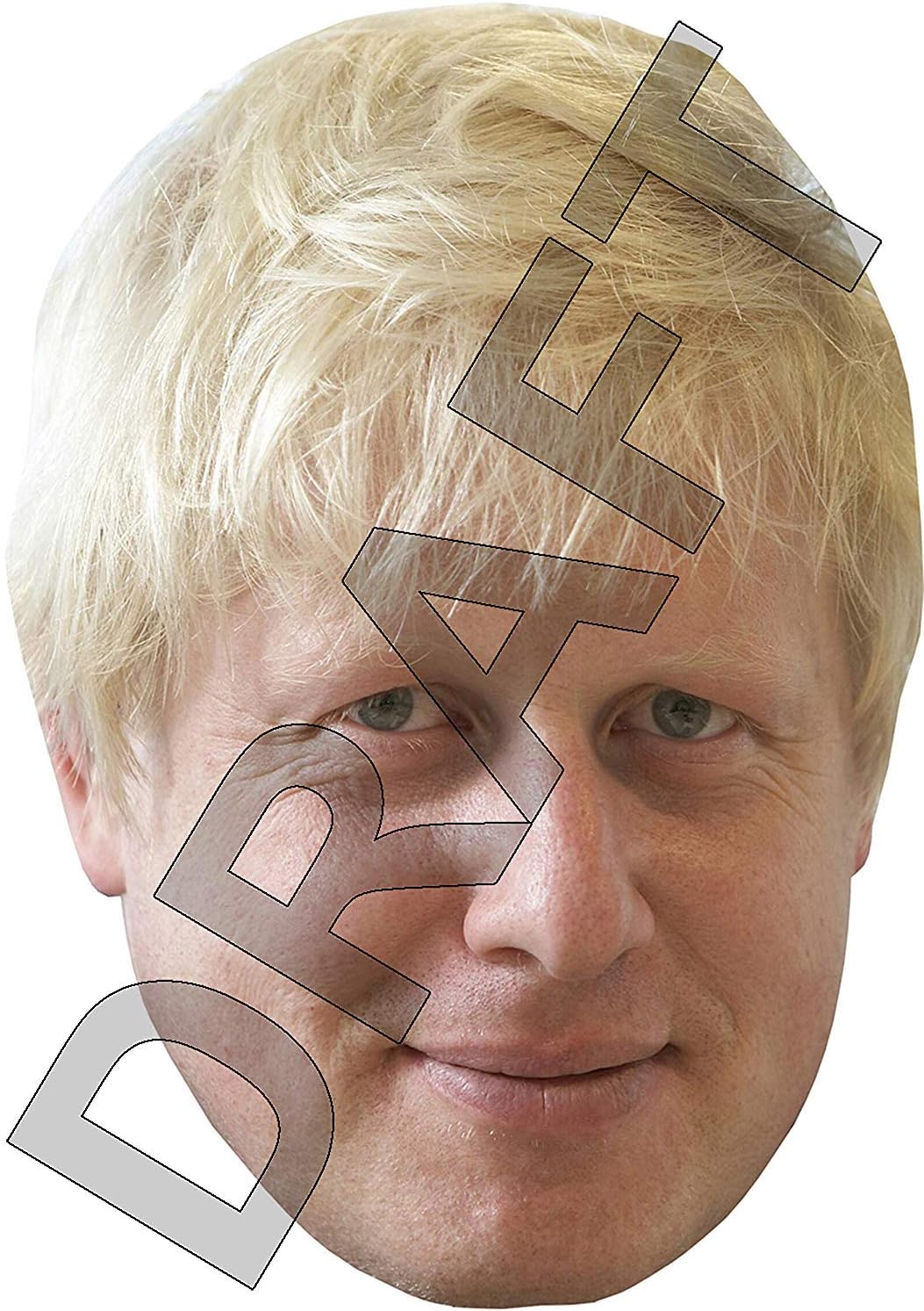 1 x Boris Johnson - Celebrity Face Mask - Ready To Wear - Boris J, Ready-to-wear - Image 3