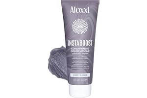 ALOXXI InstaBoost PLATIUM Color Depositing Conditioner Mask – Instant Temporary Hair Color Dye - Hair Color Masque for Deep Conditioning (Strictly Platinum), 6.8 Fl Oz