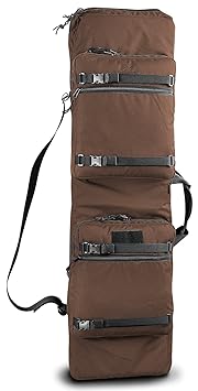 Wisport Original WiSPORT® GEWEHRTASCHE | 125 x 33 x 8 cm | mit Verlängerung für Waffen bis 145 cm | Gepolstert | Cordura
