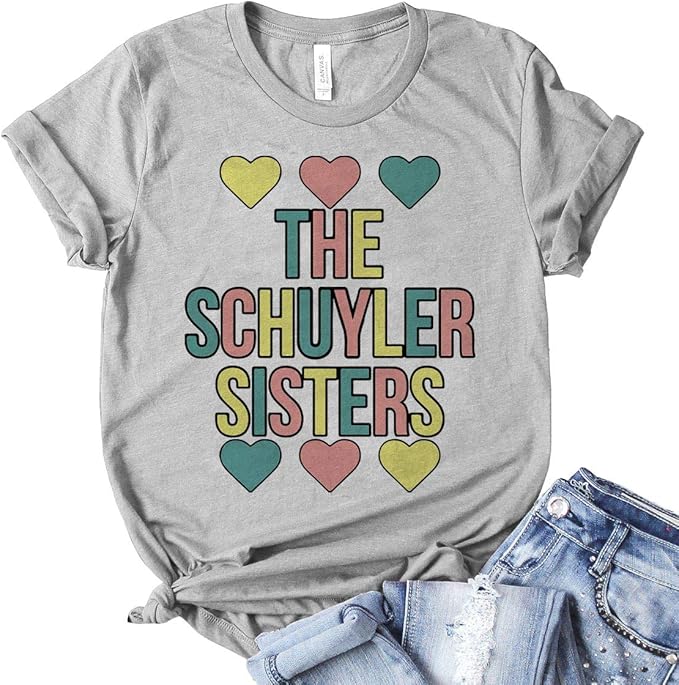 hamilton t shirt schuyler sisters