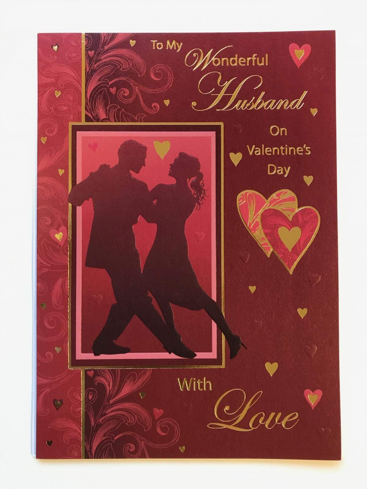 Husband - Sentimental Verse Morden Love Couple Dancing Valentine's Day New Card