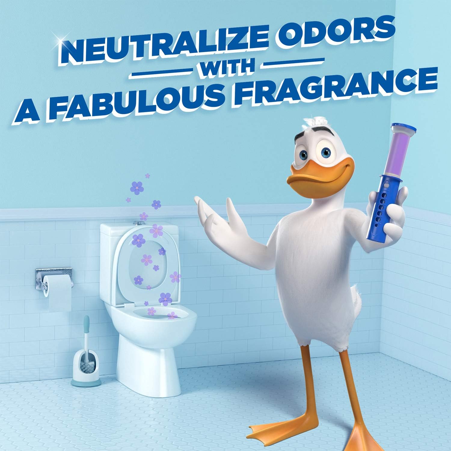 Duck Fresh Disc Toilet Cleaner Lavender Starter Pack, 36ml, 36 ml (Pack of 1) - Image 4