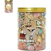 Swytaris Mystery Jewelry Jar, Surprise Jewelry Set for Woman Includes Necklaces, Earrings, Rings, Bracelets and Hair Clips, Unique Anniversary Birthday Friendship Gift for Her
