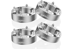 GAsupply 4×156 ATV Wheel Spacers 12x1.5 Studs, Compatible with Polaris Ranger RZR XP 1000 RZR 900, 2 inch 50mm 4 Lug Wheel Spacer Adapters 131mm Hub Bore, 4 Pcs