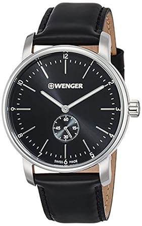 Amazoncom Watch Wenger 011741102 Men Silver Wenger Watches
