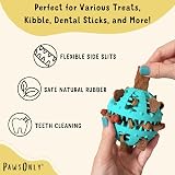 PawsOnly Interactive Dog Treat Toy Small Blue Puzzle Feeder Enrichment view 4