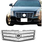 Front Grille Grill CHROME For 08-11 Cadillac CTS | Front grille for your vehicle, Verify Fitment Before Purchase, 25896043, GM1200616