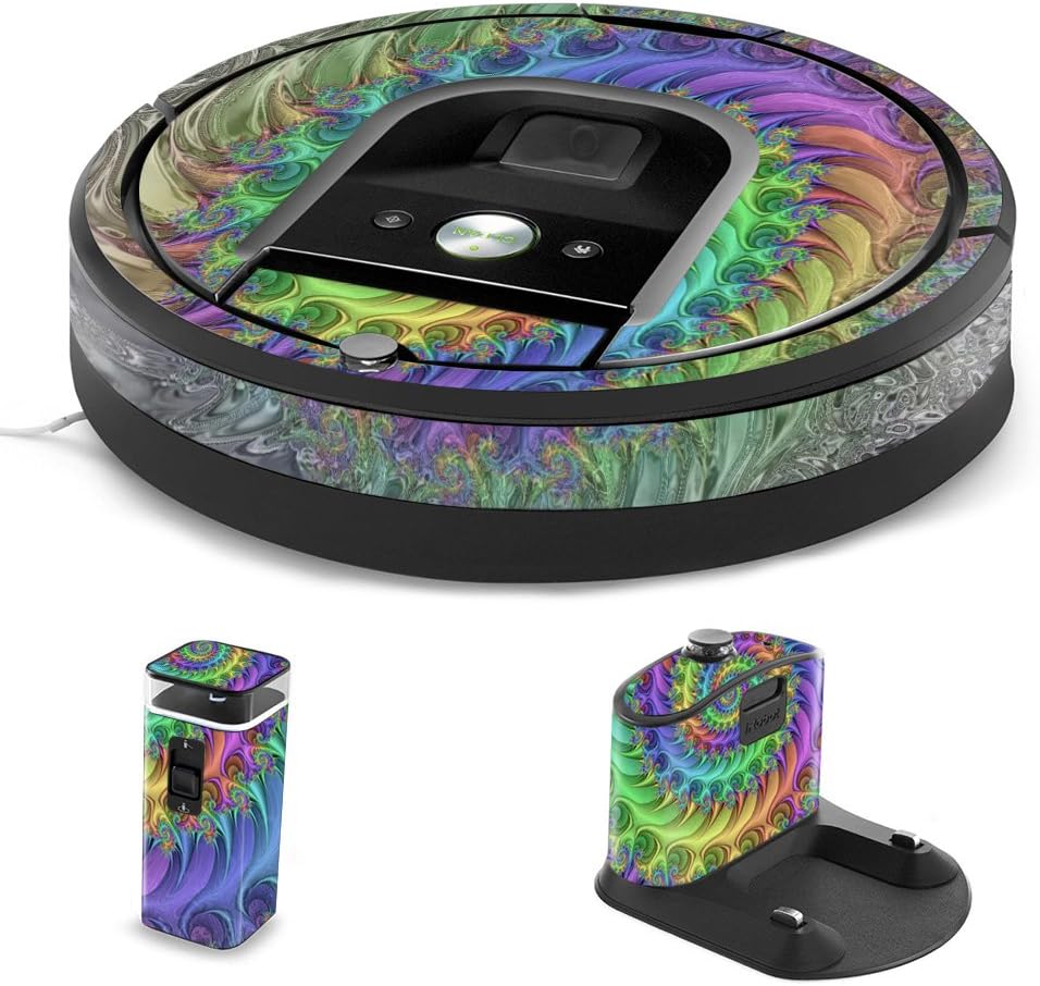 MightySkins Skin Compatible with iRobot Roomba 960 Robot Vacuum - Tripping | Protective, Durable, and Unique Vinyl Decal wrap Cover | Easy to Apply, Remove, and Change Styles | Made in The USA