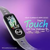 ASUS VivoWatch 5 AERO Smartwatch GPS 5ATM Waterproof Heart Rate Sp02 Battery view 2
