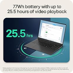 LG gram Pro 16-inch Lightweight Laptop