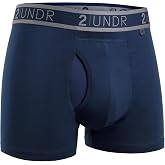 2UNDR Sport Shift 3" Mens Trunks Underwear, Underwear with Patented Joey Pouch, Sports Underwear for Men, Moisture Wicking
