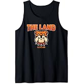 Cleveland Ohio The Land Football Dog Lover Bulldog Tank Top