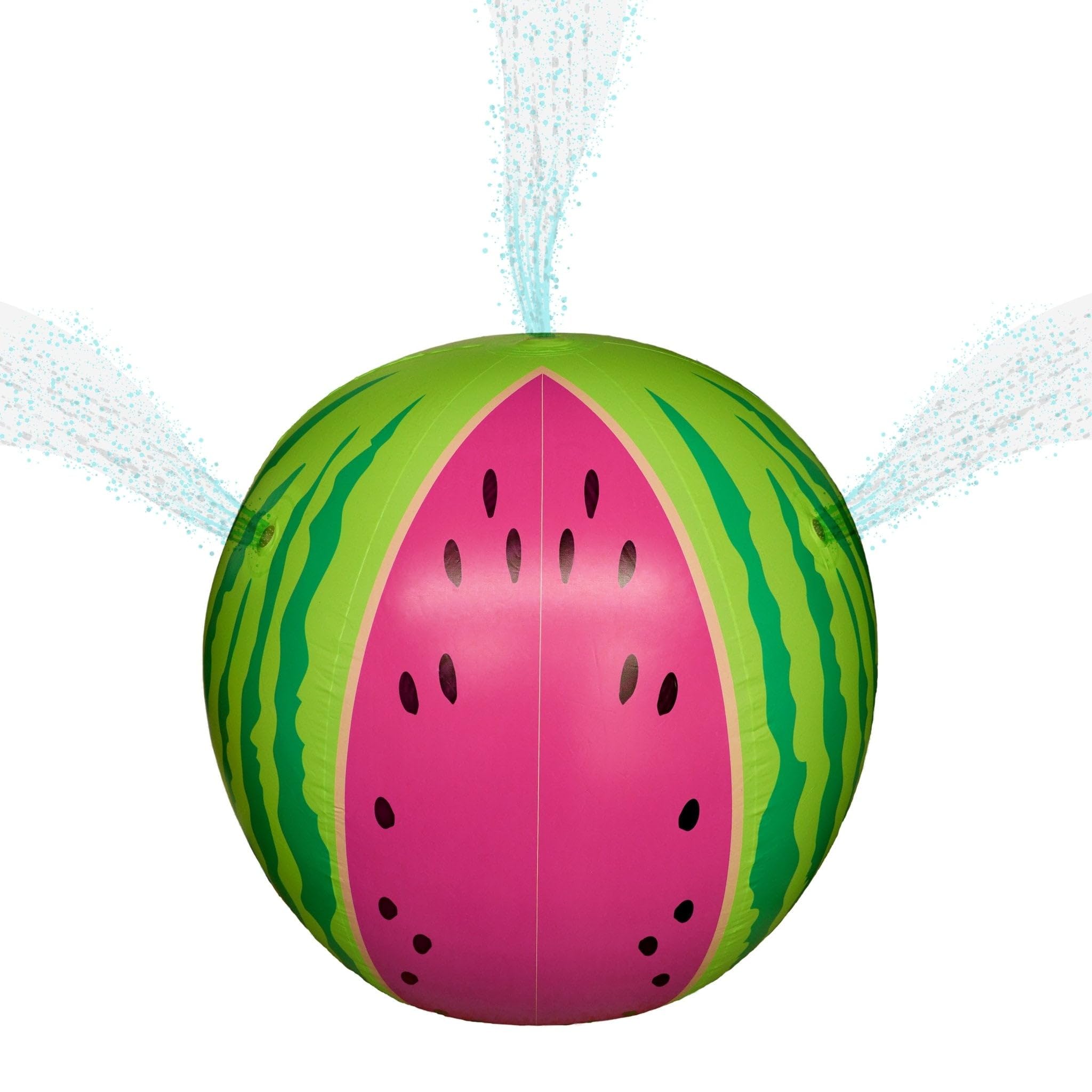 Kess Inflatable 91cm Watermelon Sprinkler Toy for Kids, Outdoor Garden Water Game for Boys and Girls