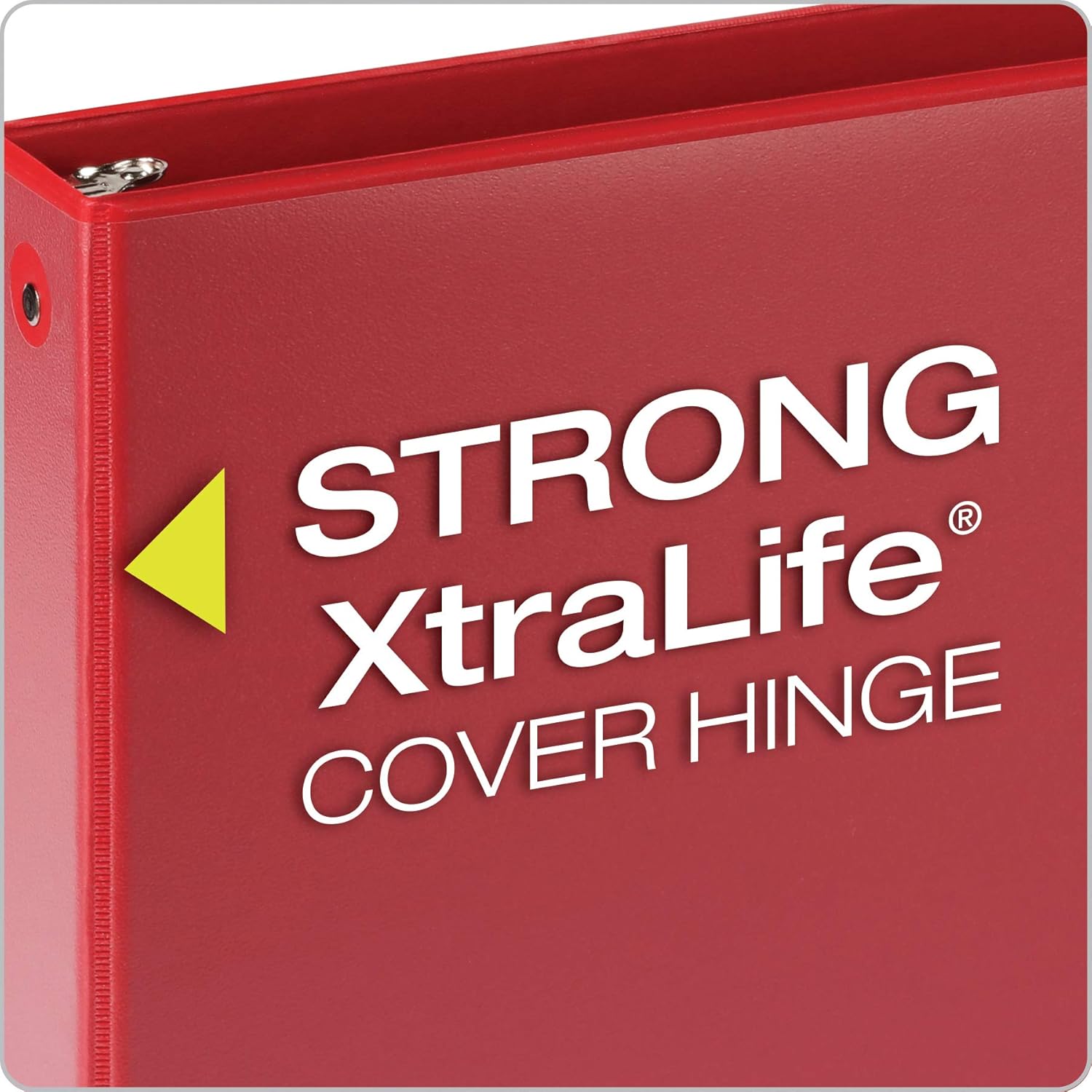 Cardinal 3 Ring Binders, 1.5 Inch, Round Rings, Holds 350 Sheets, ClearVue Presentation View, Non-Stick, Assorted Colors, 4 Pack (79550) : Office Products