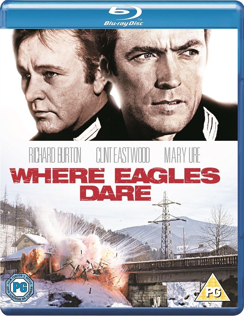  Where Eagles Dare (1968) 720p HEVC BluRay Hollywood Movie ORG. [Dual Audio] [Hindi or English] x265 AAC ESubs [850MB] Full Movie Download