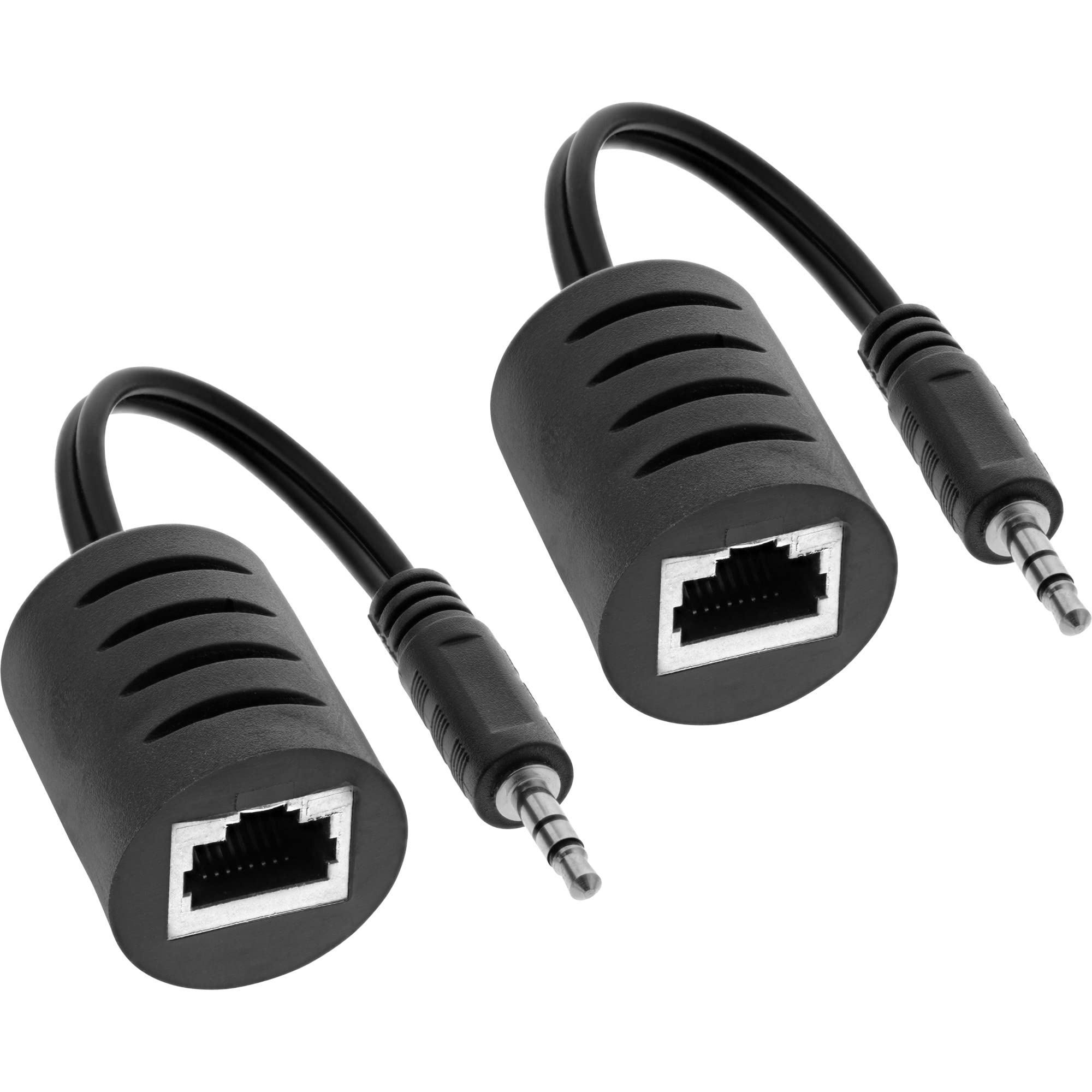 InLine 89002 Passive RJ45 Audio Adaptor (Pack of 2)