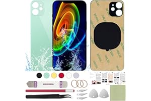 ReuWeu Rear Back Replacement Cover Compatible with iPhone 11 6.1" + Professional Tools (Green)