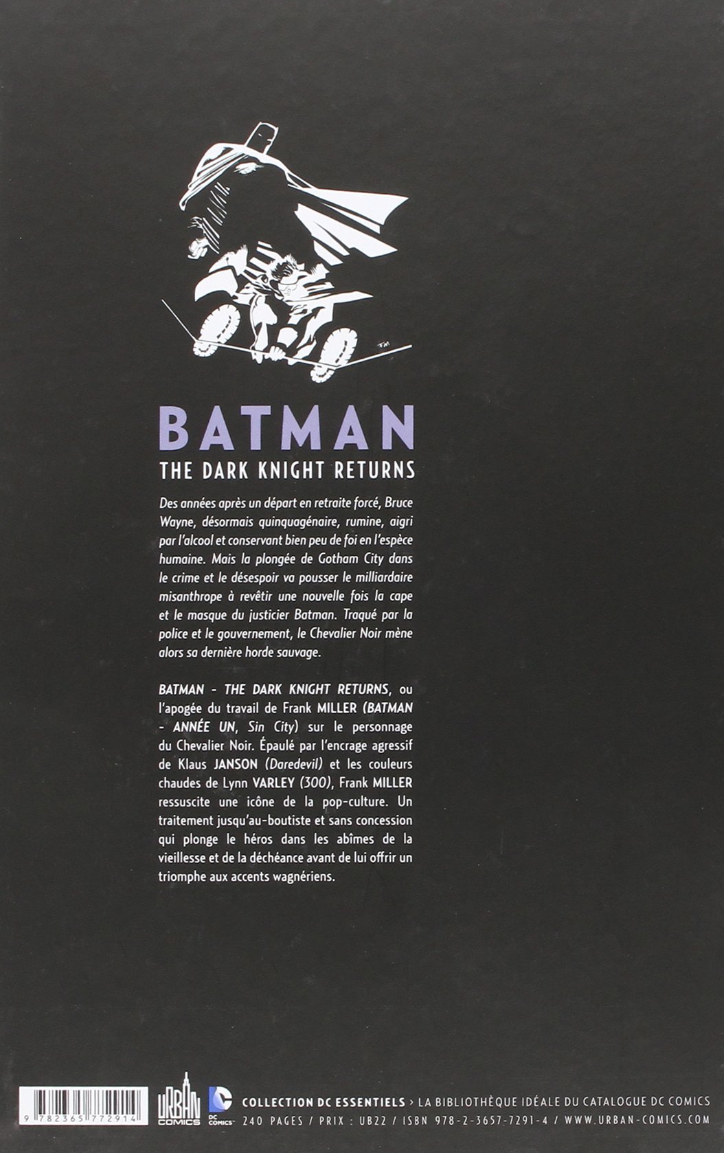 COFFRET BATMAN DARK KNIGHT RETURNS (DC Essentiels) (French Edition 