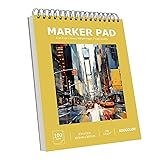 Soucolor 100 Sheets Marker Paper
